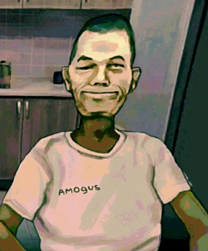 Amogus Man (Among Us Guy)